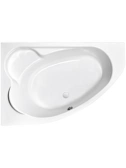 Ванна акриловая Cersanit KALIOPE 170×110, левая, белая, без каркаса и панели
