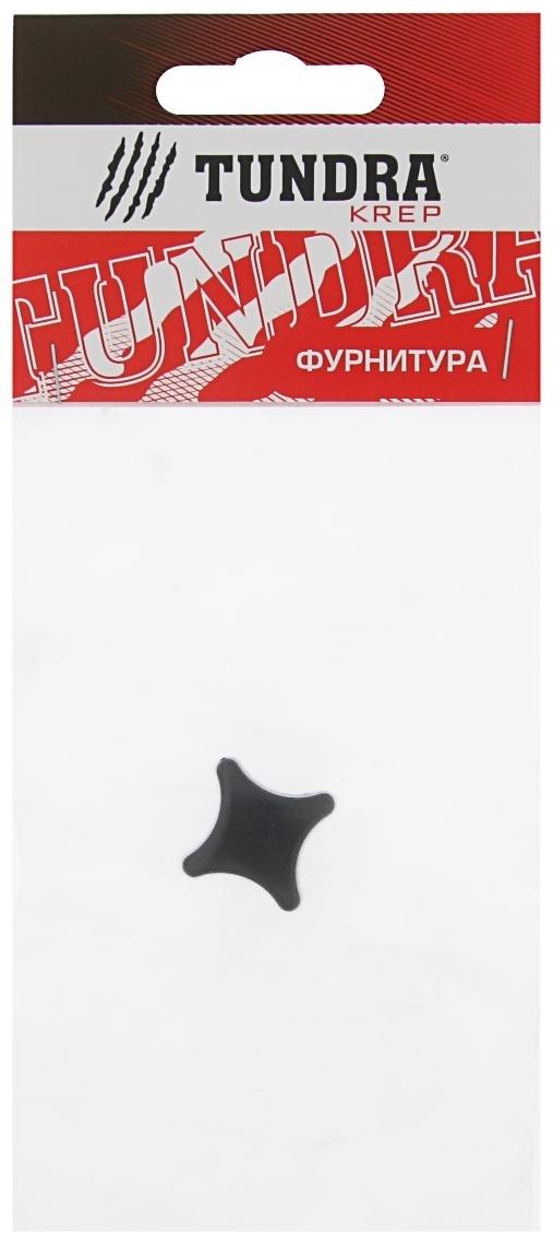 Ручка ТУНДРА, ПВХ, кнопочного типа, коричневая