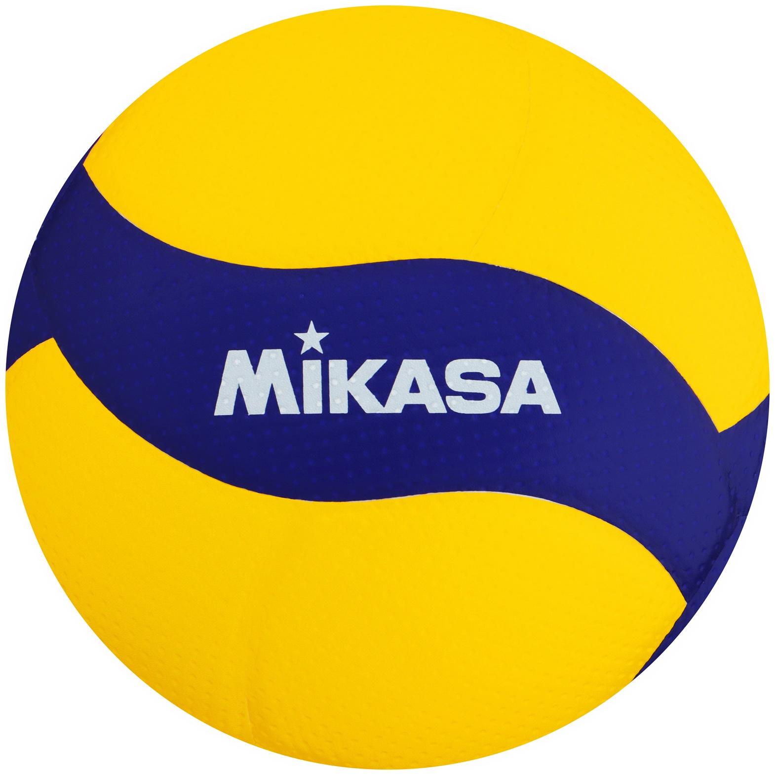 Волейбольный мяч Mikasa V200W, клееный, 18 панелей, р. 5, microfiber PU