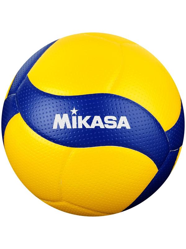 Волейбольный мяч Mikasa V200W, клееный, 18 панелей, р. 5, microfiber PU