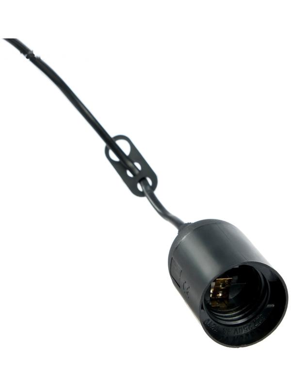 Светильник для растений 12 Вт, 10 мкмоль/с, провод 1.7 метра с выключателем, липучка на окно