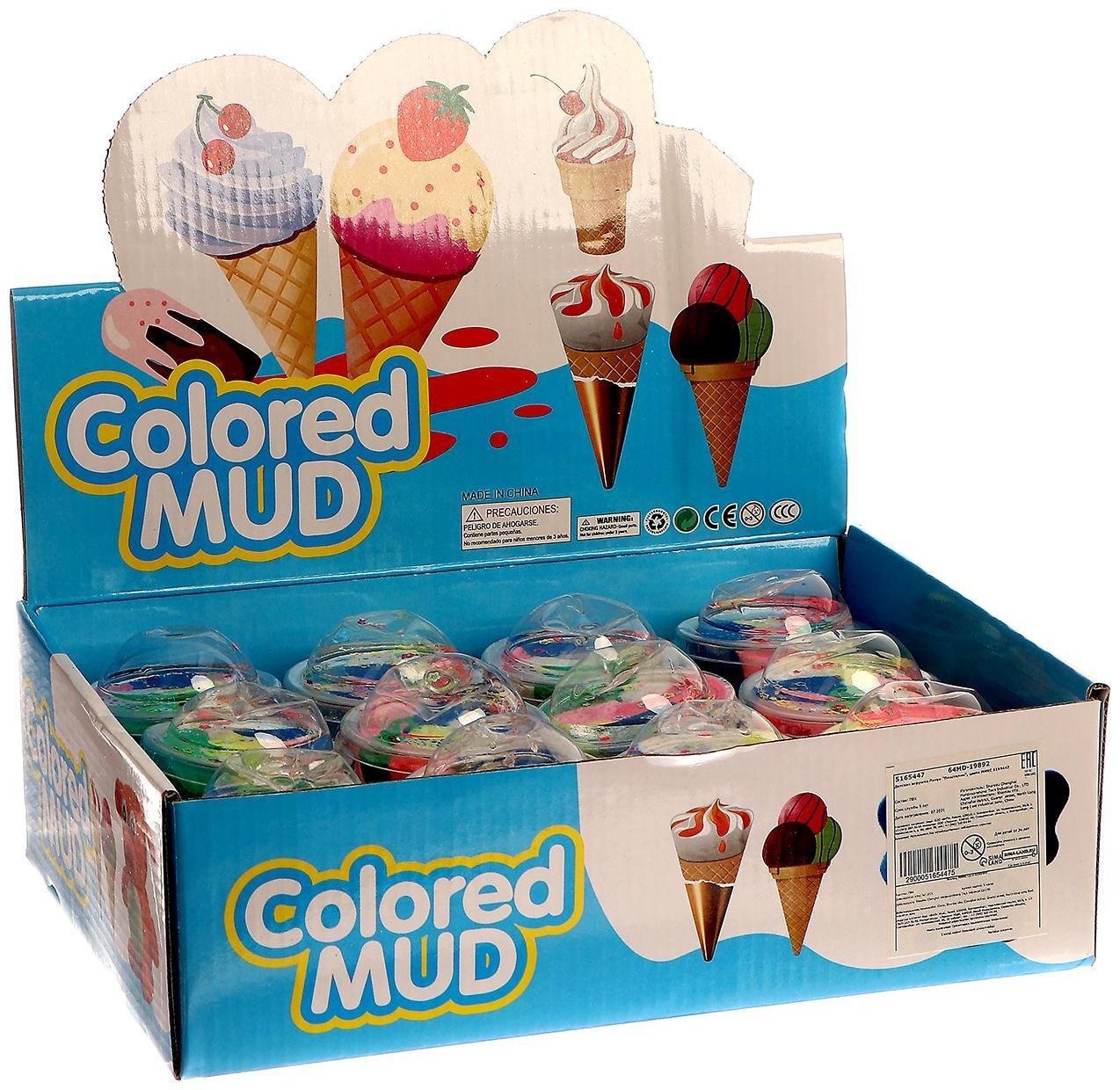 Лизун «Пластилин», цвета МИКС