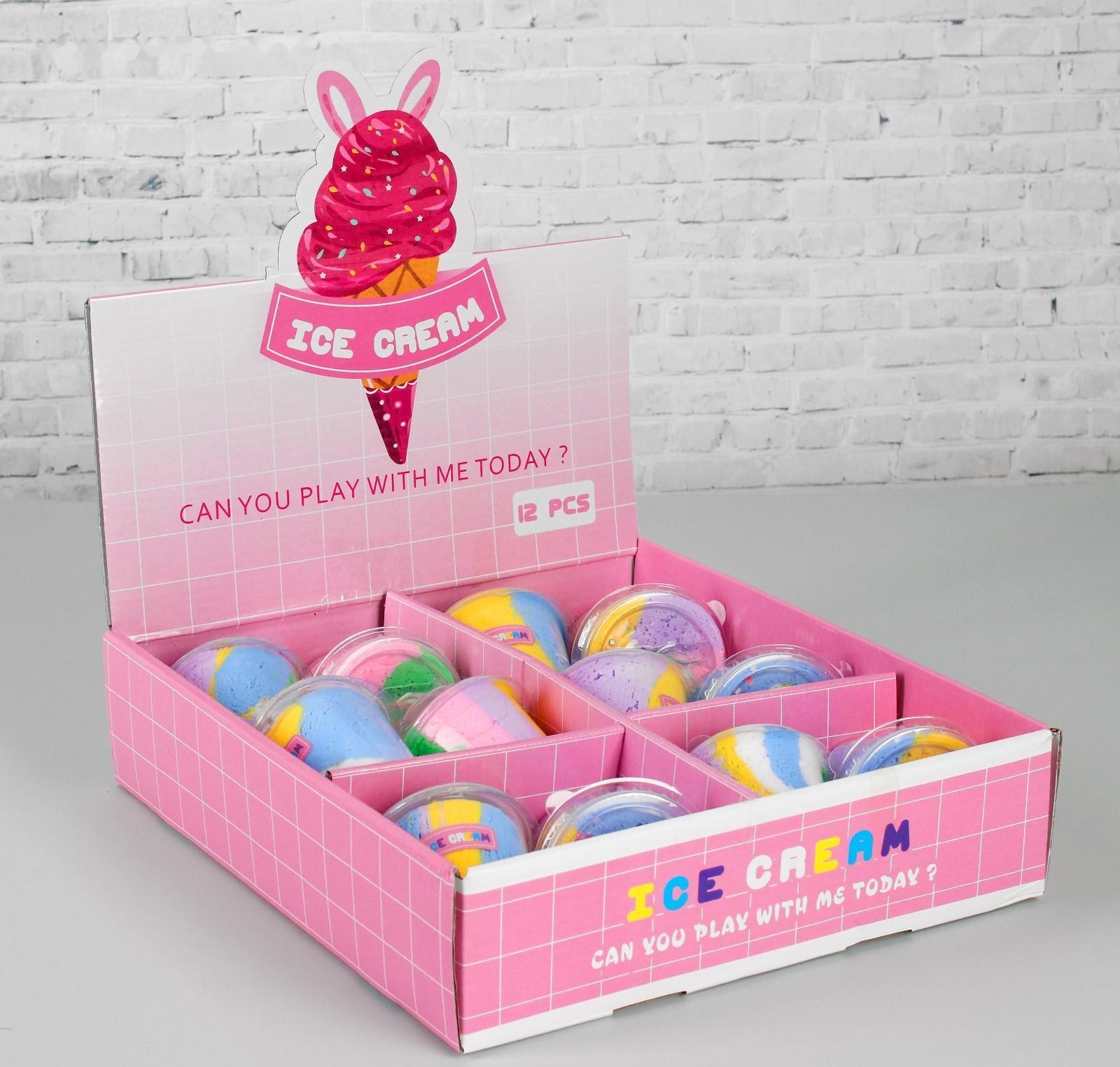 Лизун «Пластилин», цвета МИКС