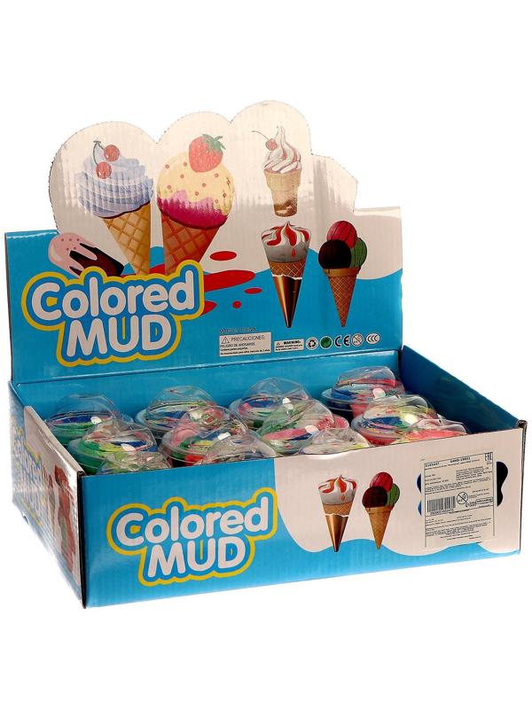 Лизун «Пластилин», цвета МИКС