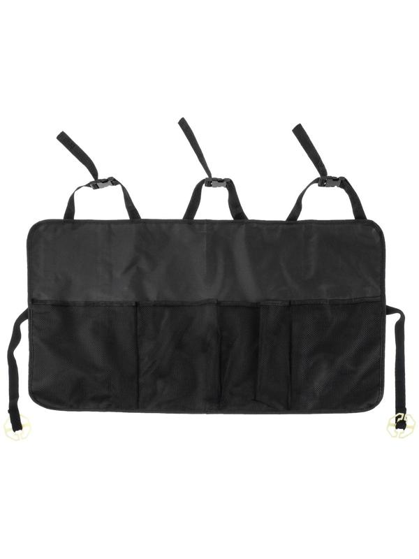 Органайзер на заднее сиденье 87×47 см, 4 кармана, черный
