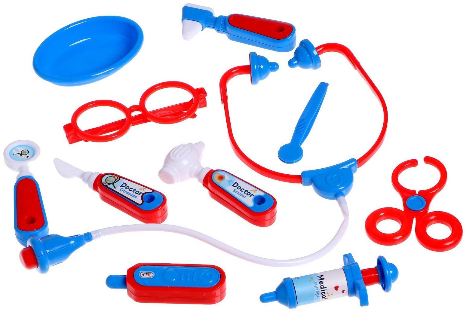 Игровой набор «Доктор» в чемодане-паровозе