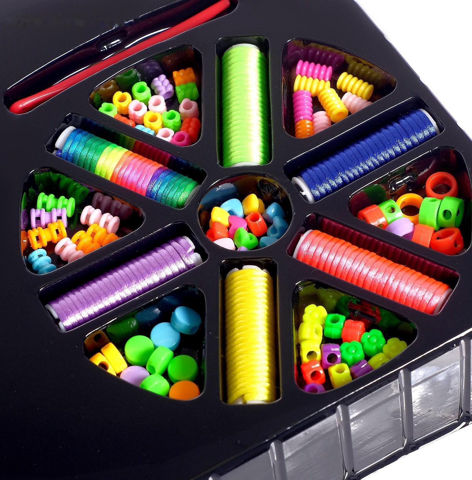 Набор парикмахера с аксессуарами для волос + аппарат для плетения