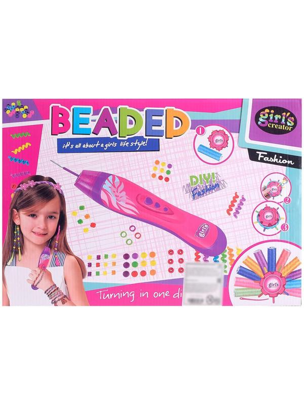 Набор парикмахера с аксессуарами для волос + аппарат для плетения