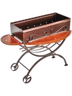 Мангал «ЭЛЕГАНТ», 96×49×70 см