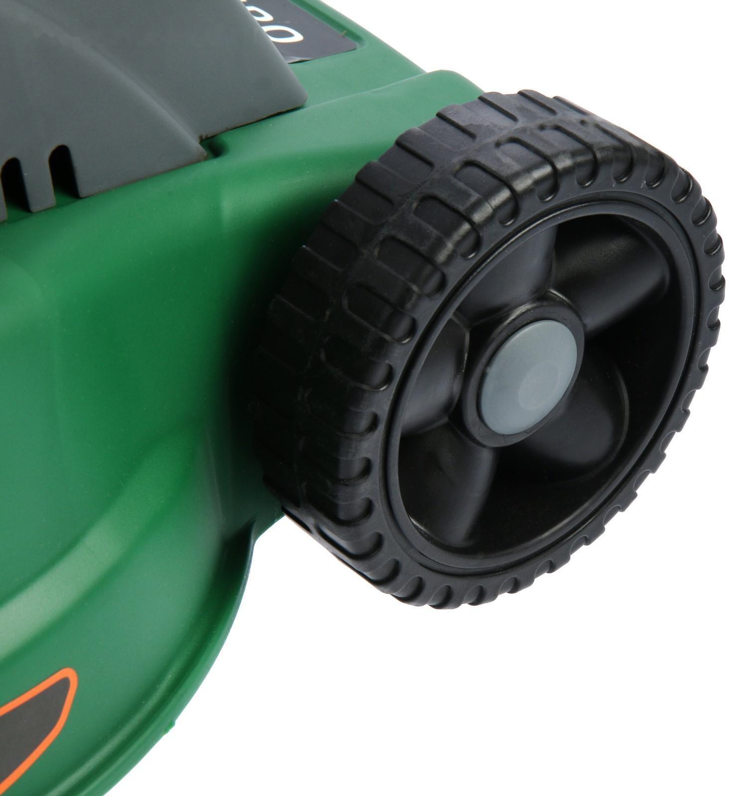 Газонокосилка электрическая Oasis GE-110, 1100 Вт, 3200 об/мин, шир./выс. 320/25-55 мм, 35 л