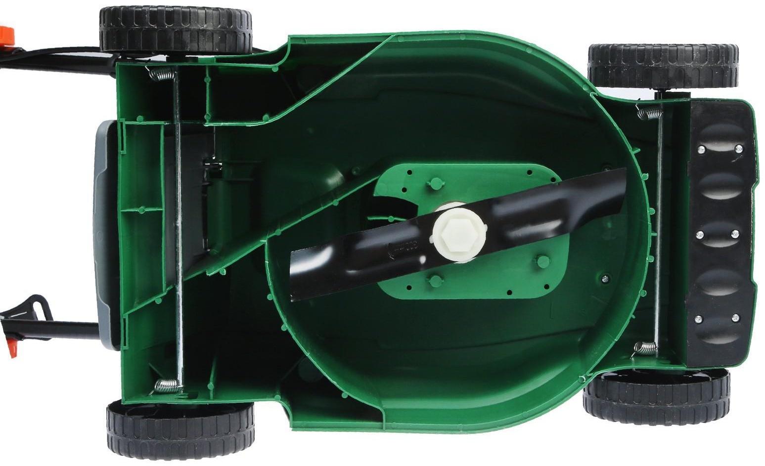 Газонокосилка электрическая Oasis GE-110, 1100 Вт, 3200 об/мин, шир./выс. 320/25-55 мм, 35 л