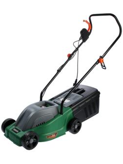 Газонокосилка электрическая Oasis GE-110, 1100 Вт, 3200 об/мин, шир./выс. 320/25-55 мм, 35 л