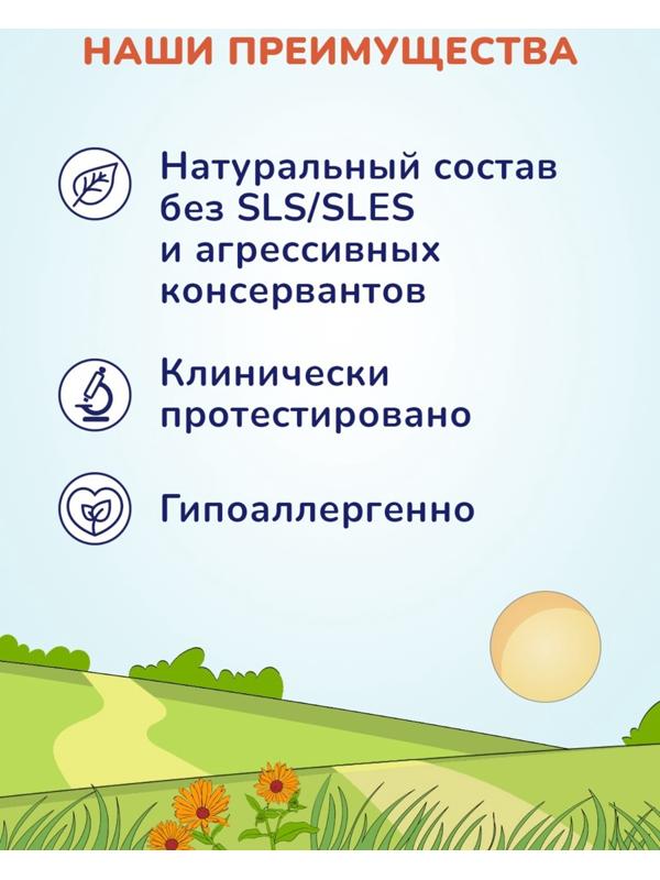 Детское жидкое мыло AQA baby, 250 мл