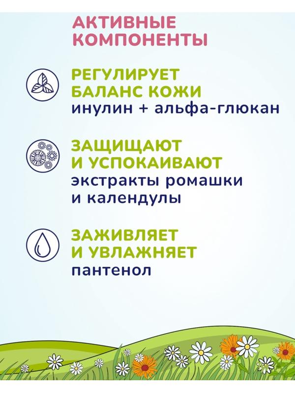 Гель для подмывания девочек AQA baby, 400 мл