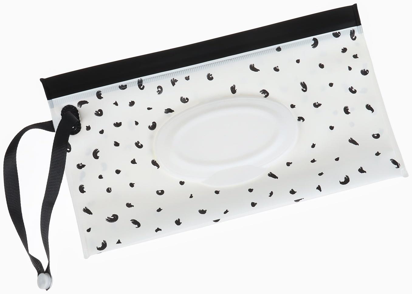 Контейнер для салфеток с петелькой «Звезды на белом», МИКС