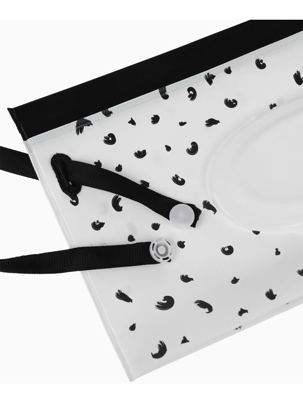 Контейнер для салфеток с петелькой «Звезды на белом», МИКС