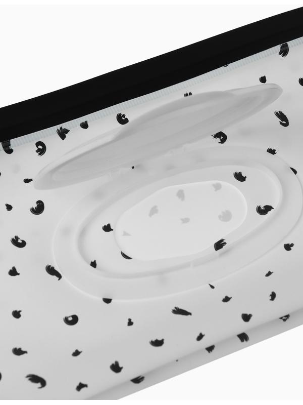 Контейнер для салфеток с петелькой «Звезды на белом», МИКС