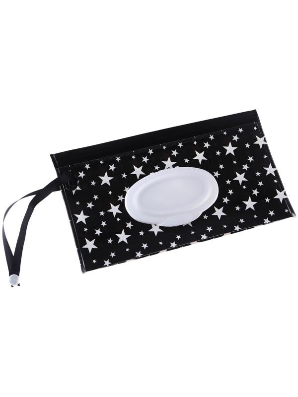 Контейнер для салфеток с петелькой «Звезды на белом», МИКС