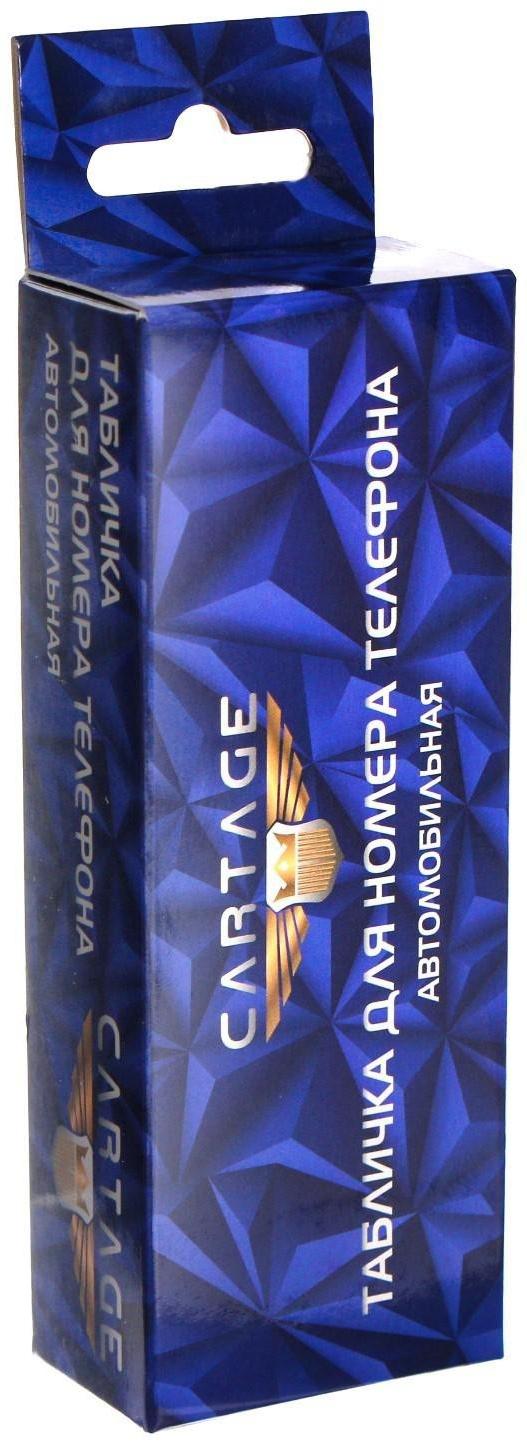 Табличка для номера телефона Cartage, с игрушкой, черный