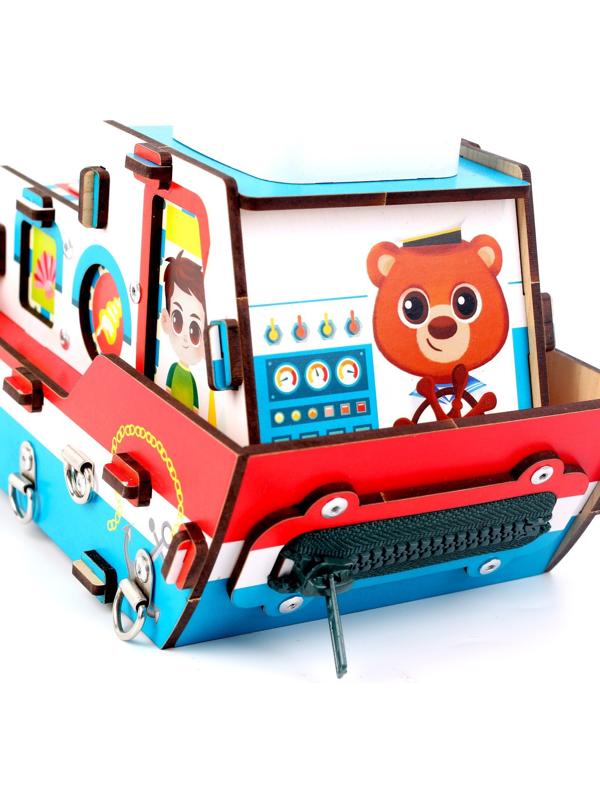 Бизиборд «Пароходик»