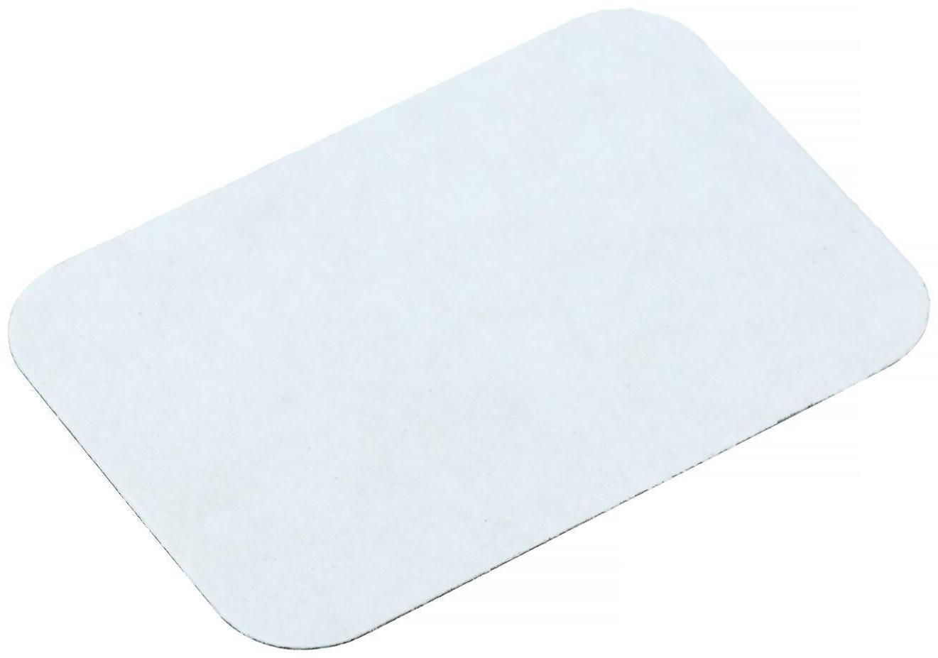 Пластина для магнитных держателей, 4.5×6.5 см, клейкая, черный, набор 3 шт.