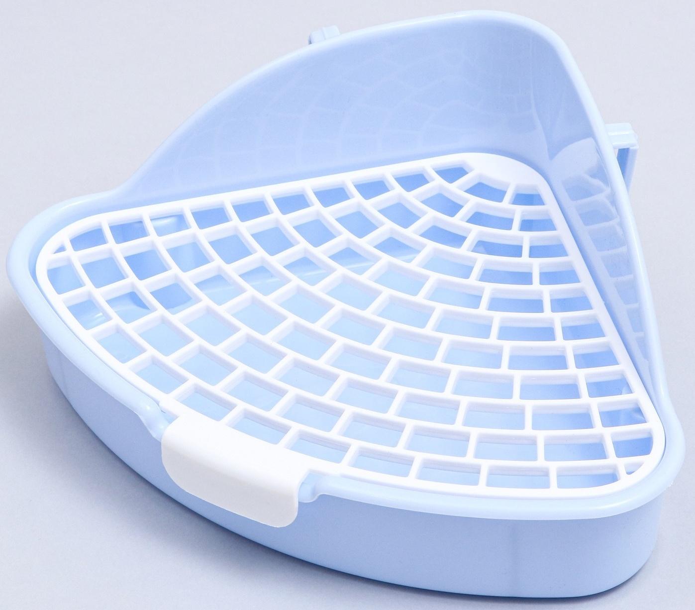 Туалет угловой для кроликов и хорьков 