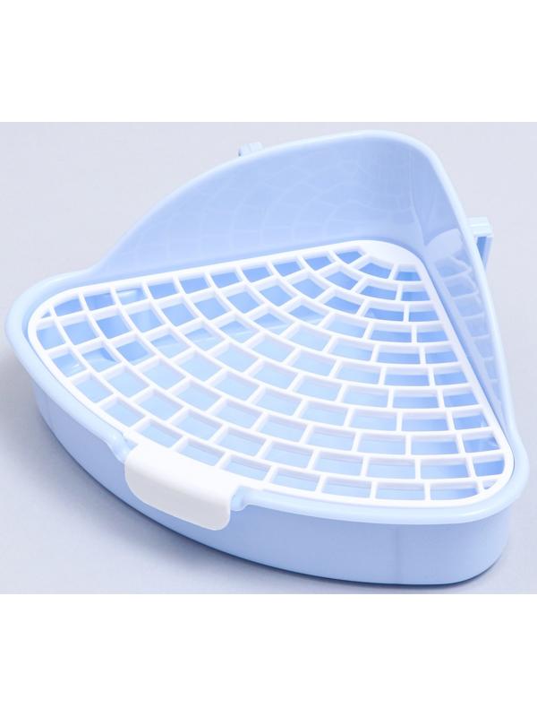 Туалет угловой для кроликов и хорьков 