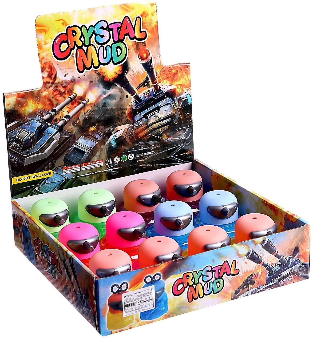 Лизун «Танк», цвета МИКС