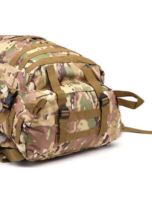 Рюкзак тактический туристический Adventure, 40 л, с карманами, мультикам/бежевый