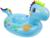Круг для плавания «Динозаврик», 75×50 см, детский, с сиденьем. бирюзовый