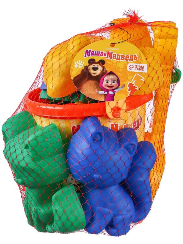 Набор игрушек для песочницы «Маша и Медведь»