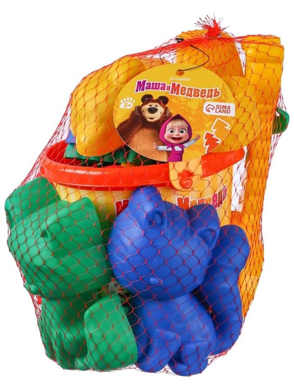 Набор игрушек для песочницы «Маша и Медведь»