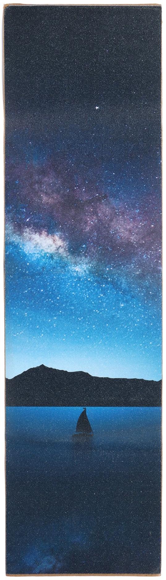 Шкурка для скейтборда, синяя