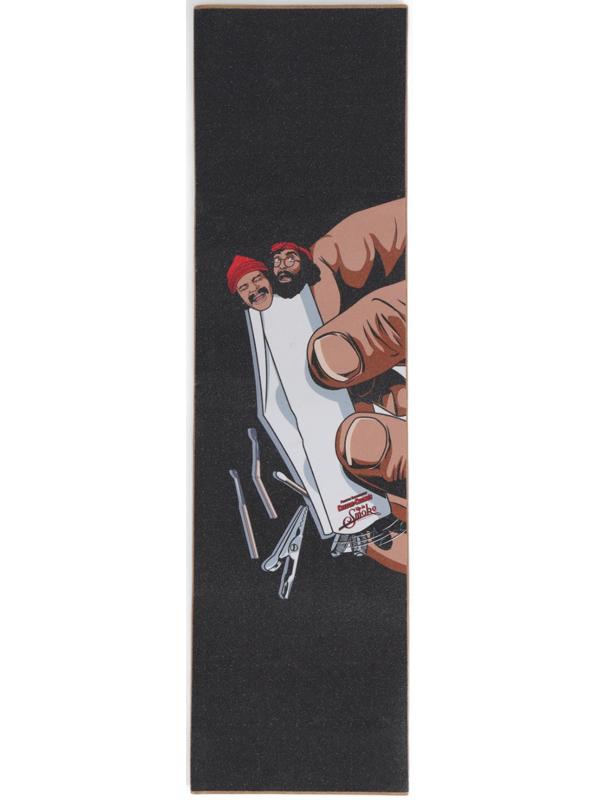 Шкурка для скейтборда, чёрная