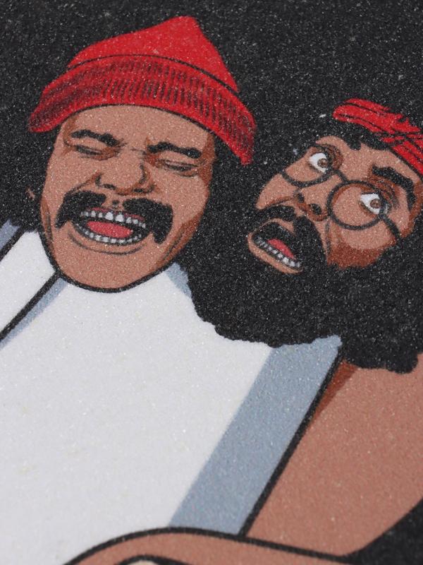 Шкурка для скейтборда, чёрная