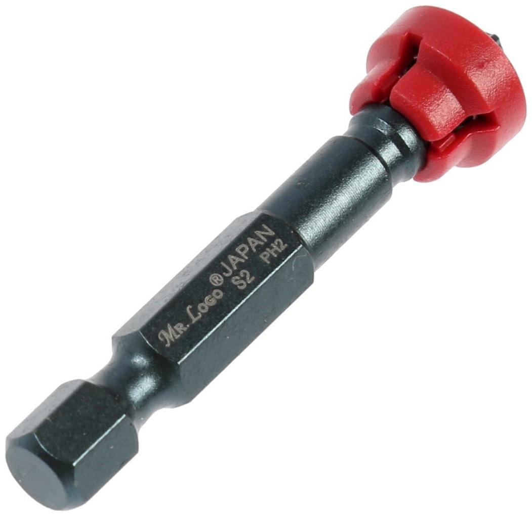 Биты профессиональные MR.LOGO C050P2M-10, Japan S2, круглый магнит, PH2 х 50 мм, 10 шт.
