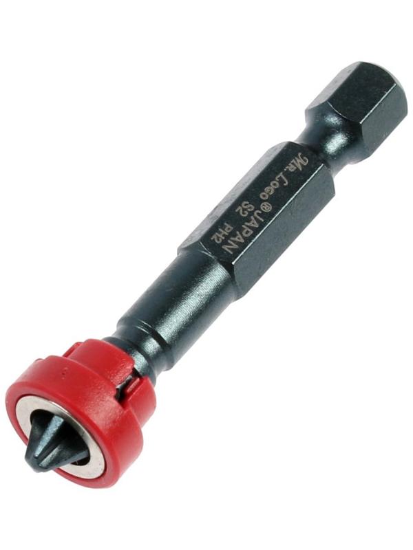 Биты профессиональные MR.LOGO C050P2M-10, Japan S2, круглый магнит, PH2 х 50 мм, 10 шт.