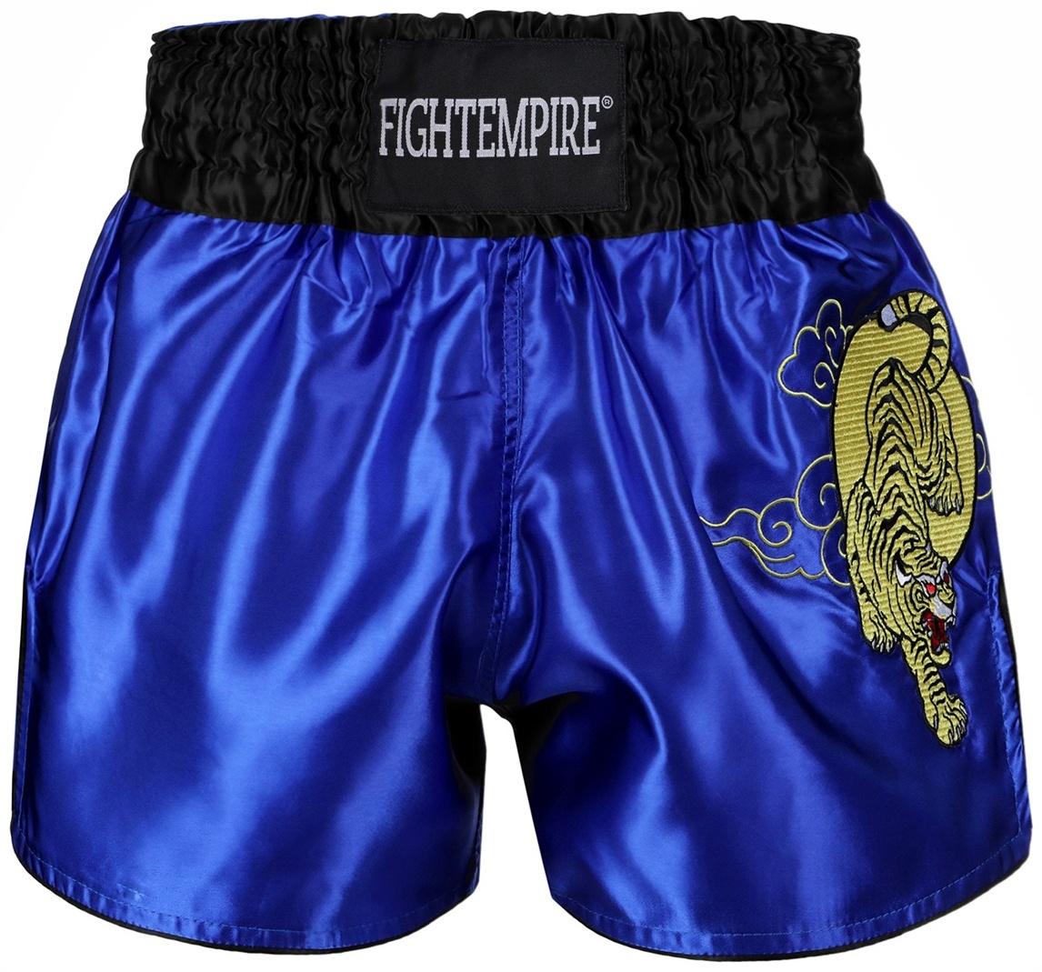 Шорты для тайского бокса FIGHT EMPIRE, р. S, синие