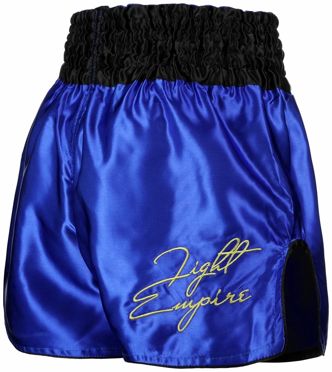 Шорты для тайского бокса FIGHT EMPIRE, р. S, синие