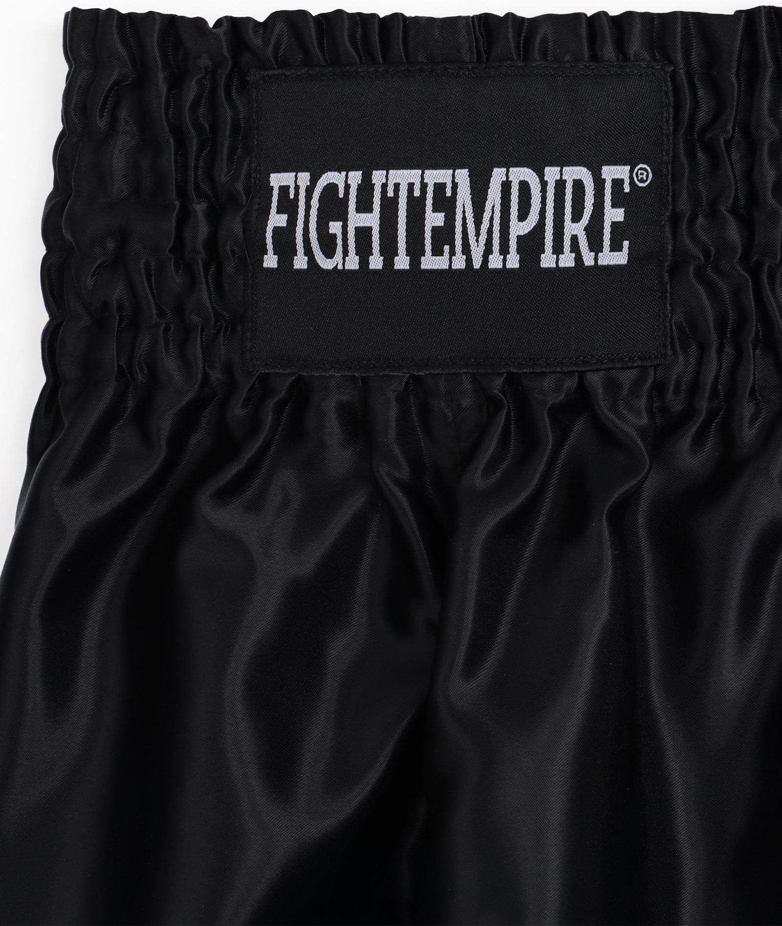 Шорты для тайского бокса FIGHT EMPIRE, р. S, чёрные