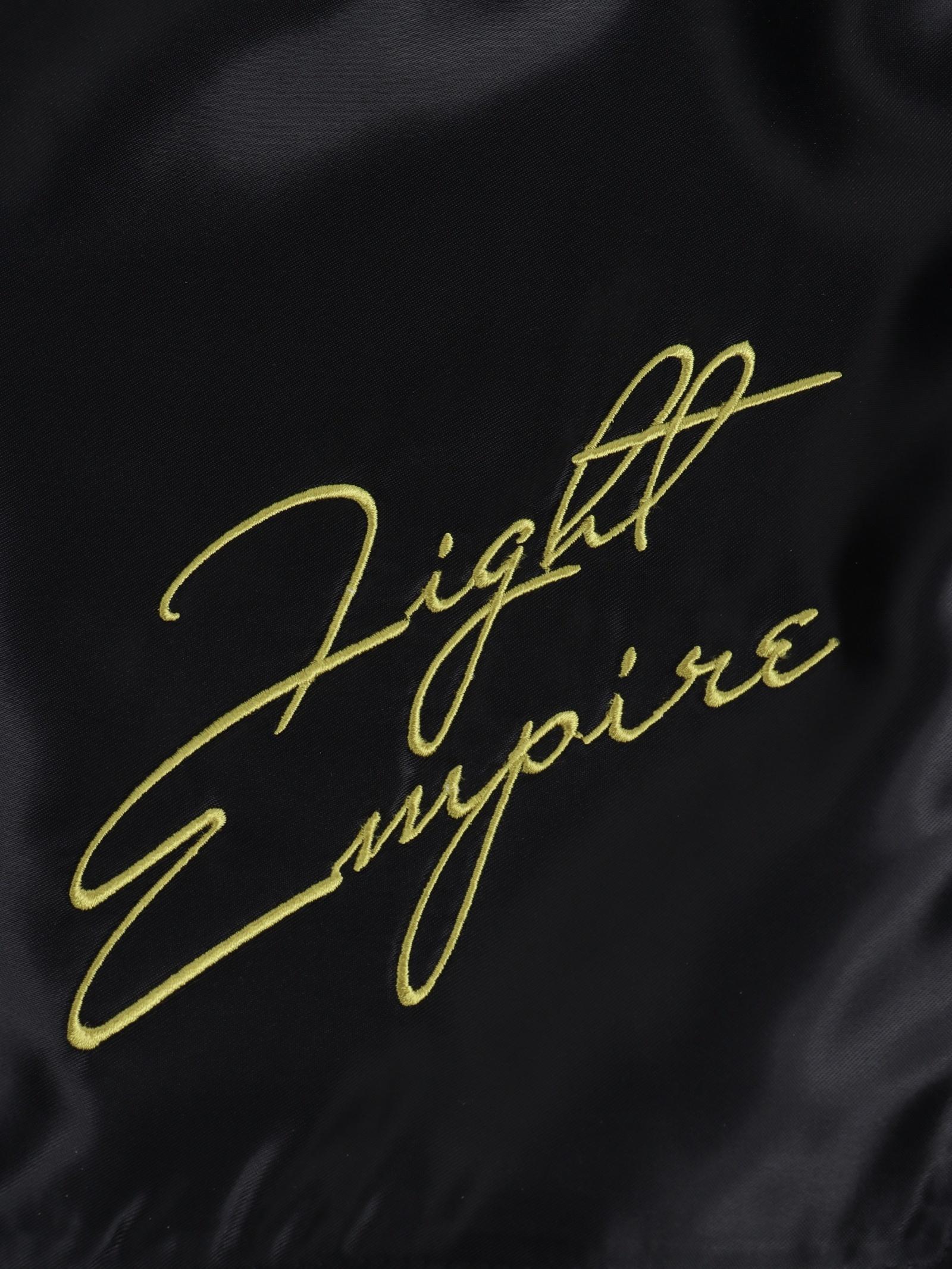 Шорты для тайского бокса FIGHT EMPIRE, р. S, чёрные