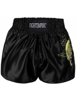 Шорты для тайского бокса FIGHT EMPIRE, р. L, чёрные