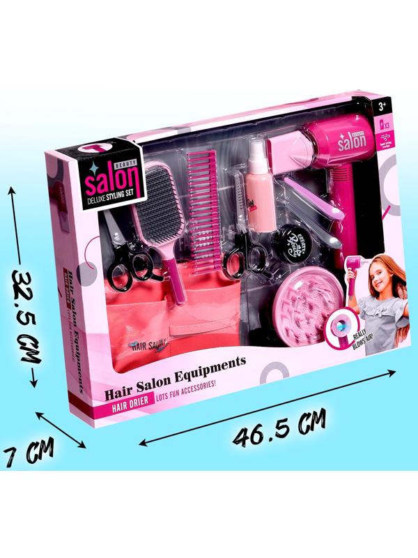 Игровой набор «Парикмахер» с сумочкой, 11 предметов