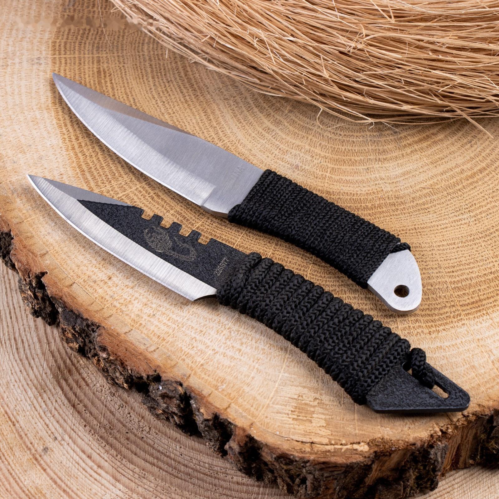 Нож метательный малый, цвет МИКС