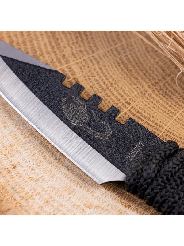 Нож метательный малый, цвет МИКС