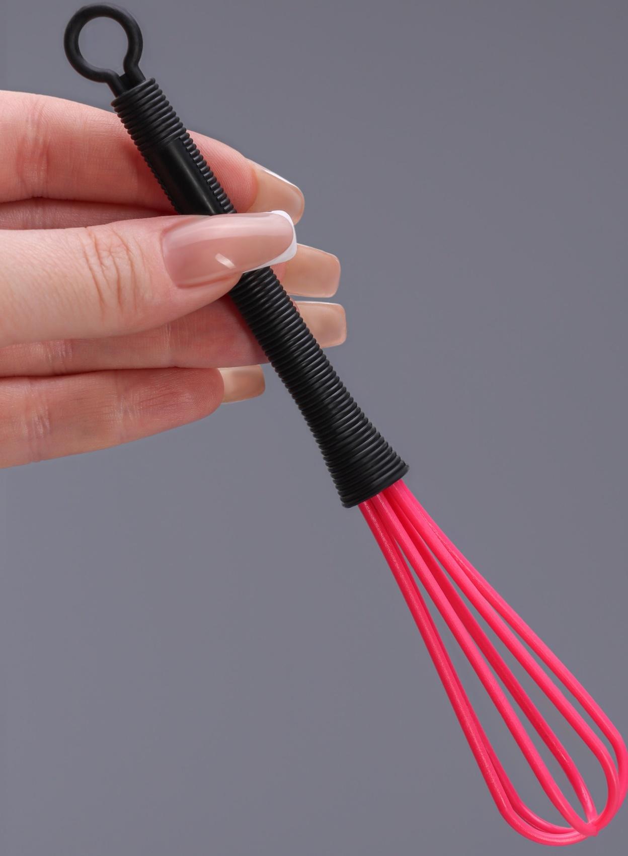 Венчик для смешивания краски, набор - 2 шт, чёрный/розовый