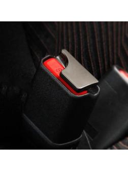 Заглушка ремня безопасности, черный