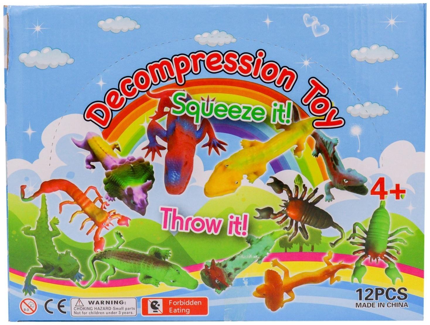 Тянучка Funky Toys «Крокодил», МИКС