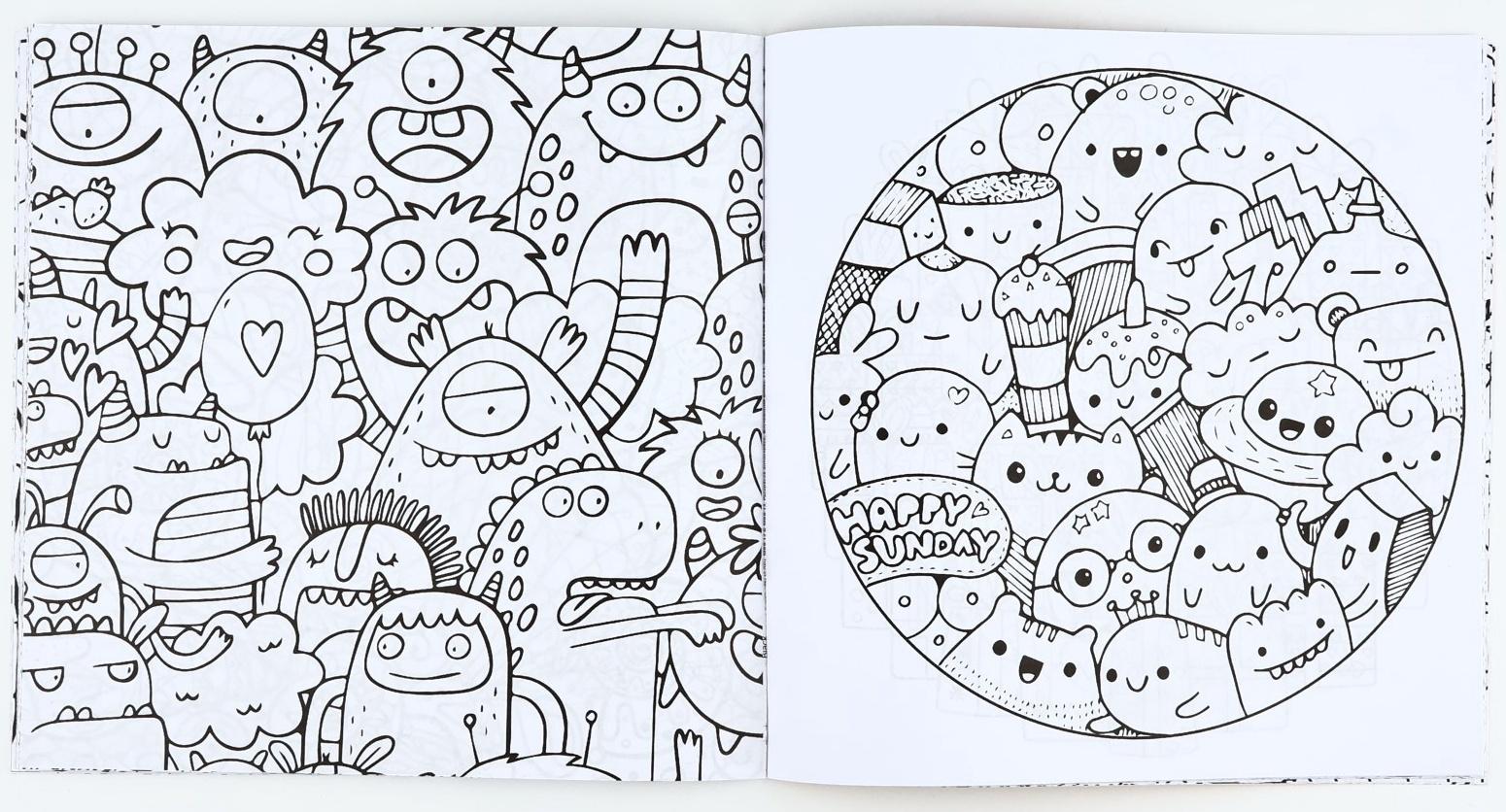 Раскраска-антистресс 