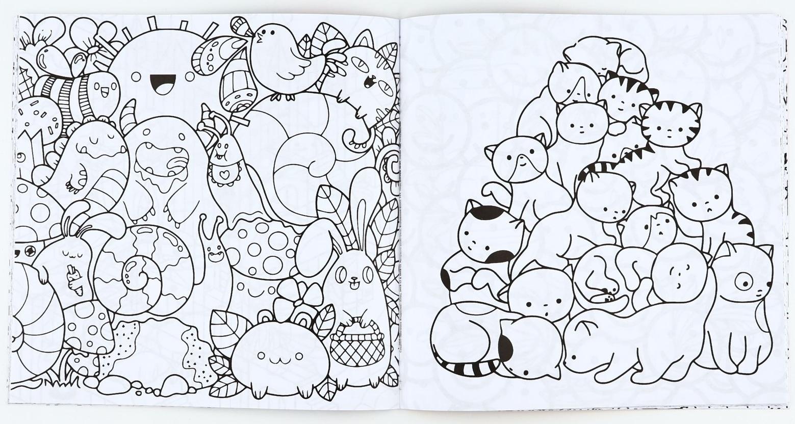 Раскраска-антистресс 